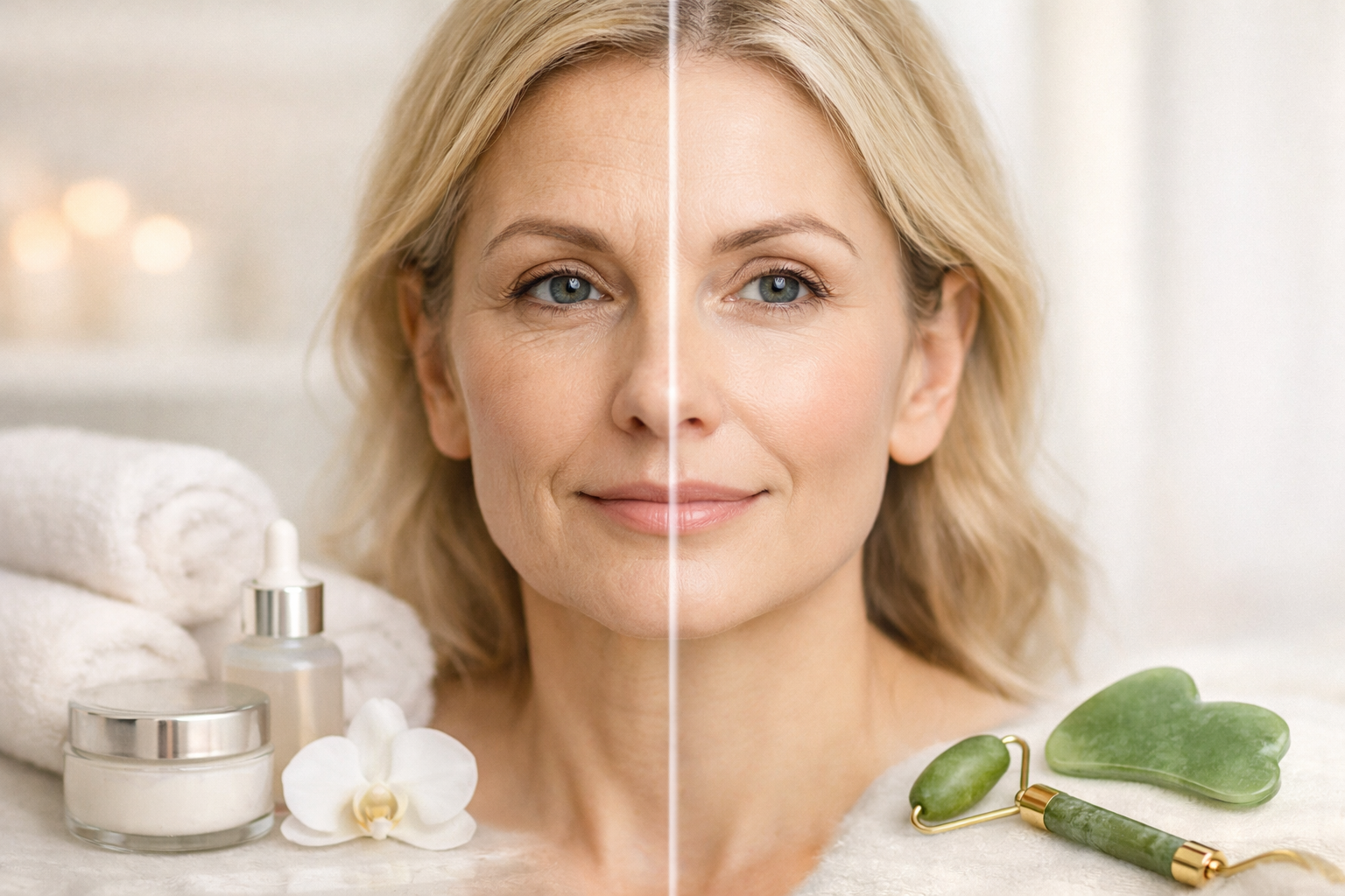 Relâchement du visage à 40 ans : que faire ?