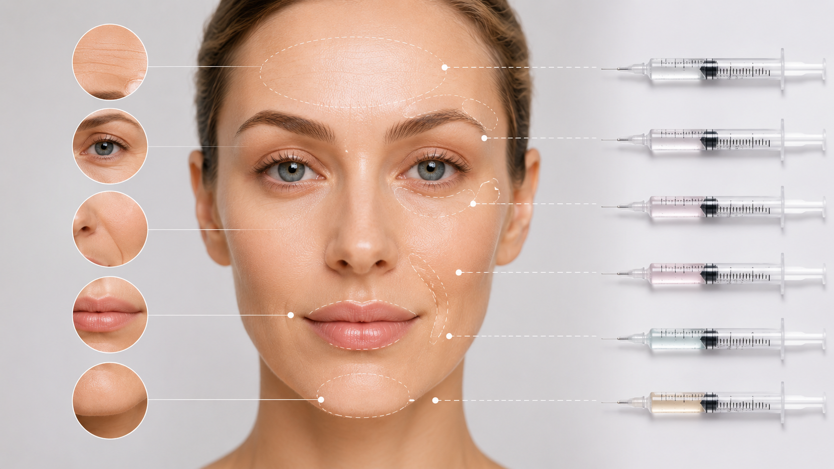 Combien de seringues d'acide hyaluronique faut-il pour le visage ?