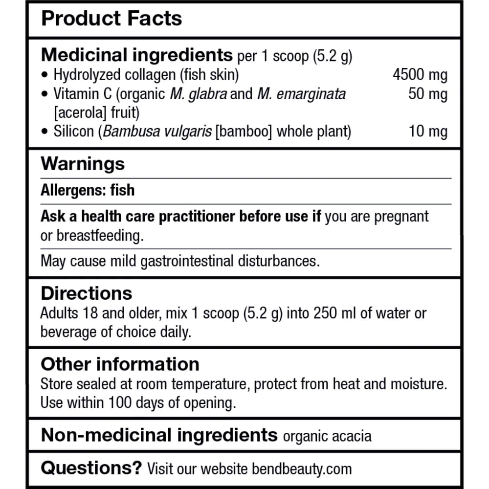 MARINE COLLAGEN + CO-FACTORS | SANS SAVEUR 146g