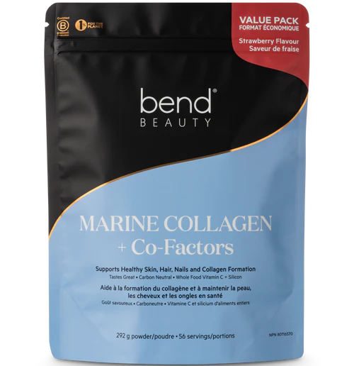 MARINE COLLAGEN + CO-FACTORS PACK ÉCONOMIQUE | FRAISE 292g