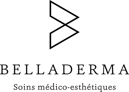 Logo de la clinique Belladerma soins médico-esthétiques, située dans la région de Montréal